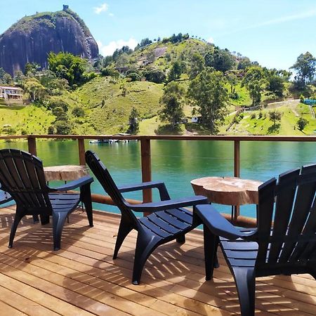 Ecolodge Bahia Del Penon Guatapé Zewnętrze zdjęcie