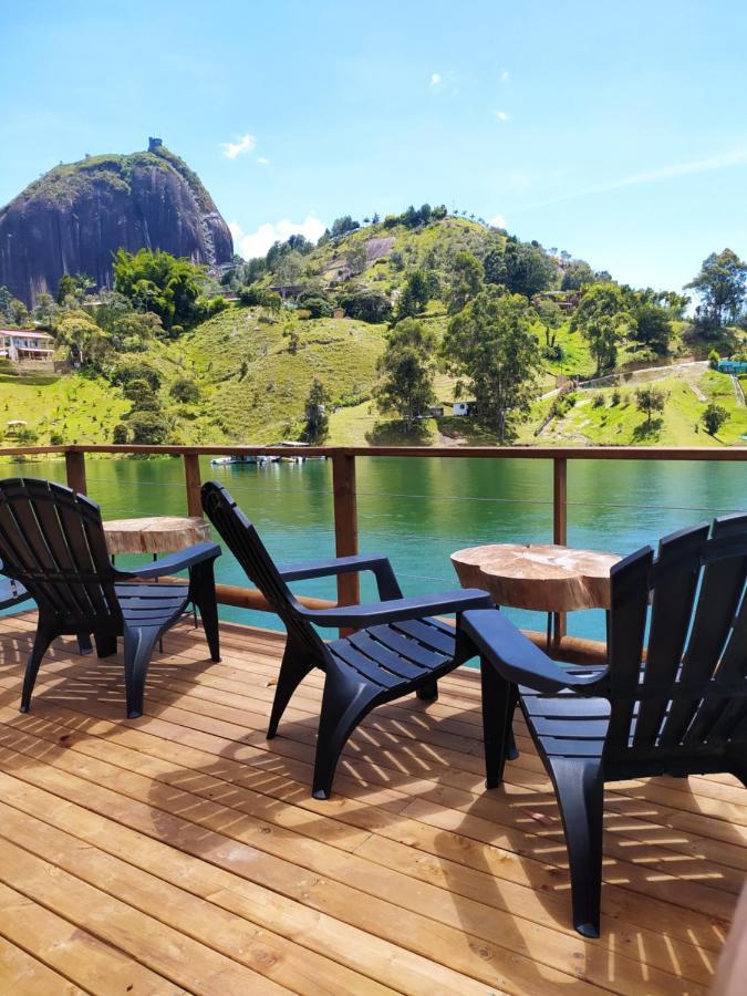 Ecolodge Bahia Del Penon Guatapé Zewnętrze zdjęcie