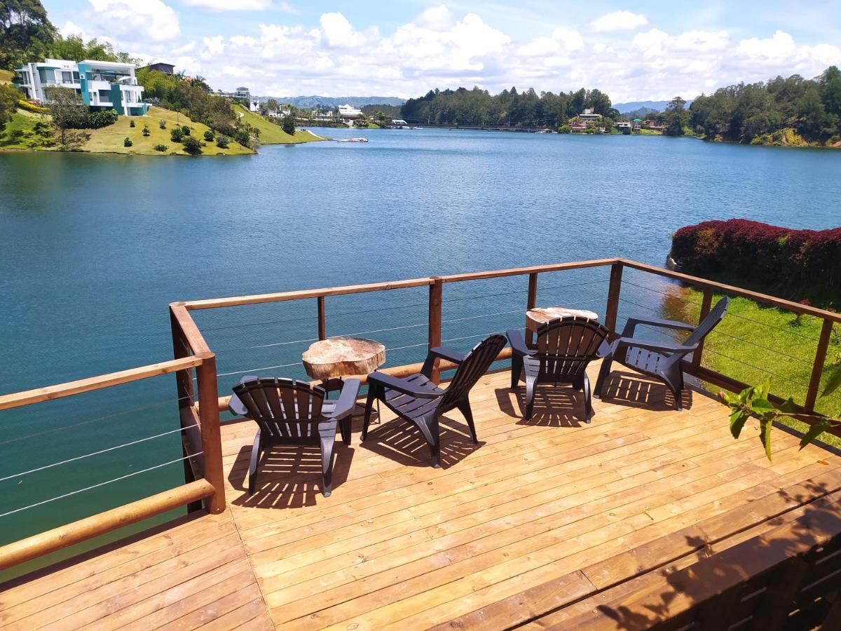 Ecolodge Bahia Del Penon Guatapé Zewnętrze zdjęcie