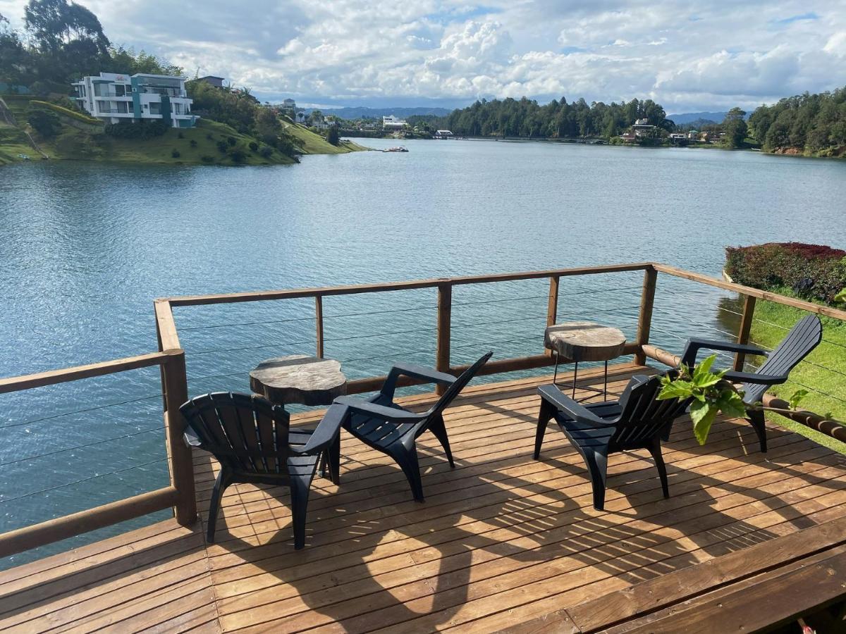Ecolodge Bahia Del Penon Guatapé Zewnętrze zdjęcie