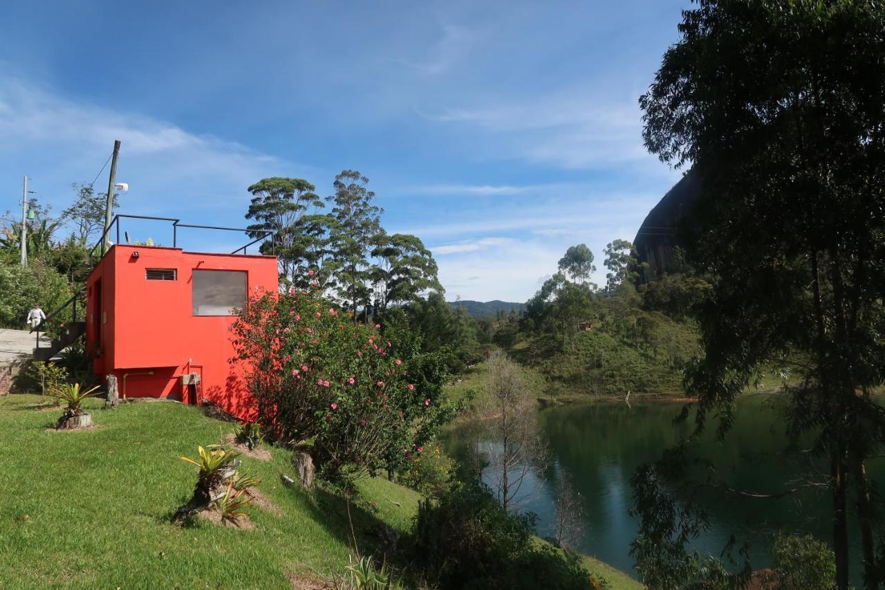 Ecolodge Bahia Del Penon Guatapé Zewnętrze zdjęcie