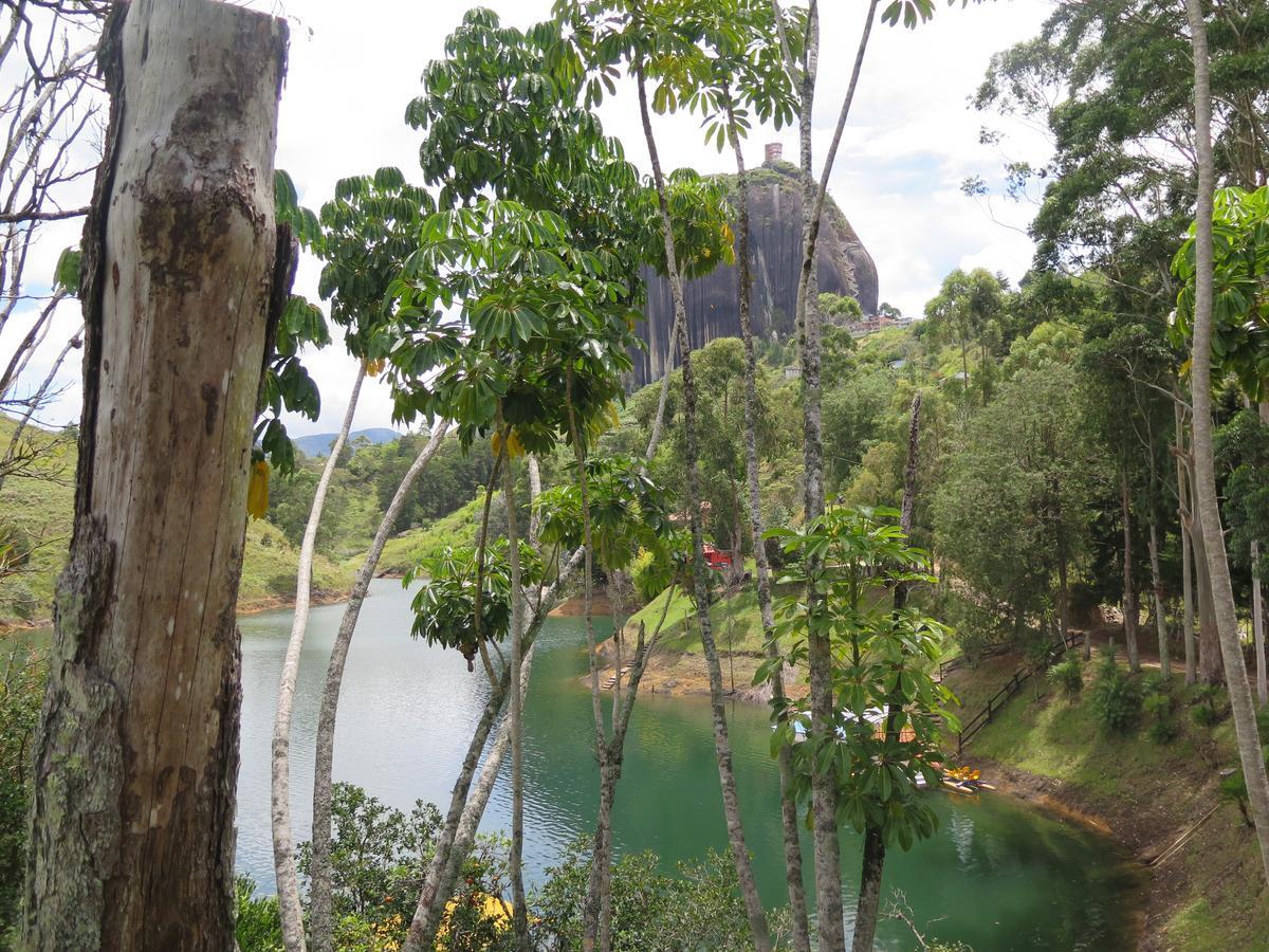 Ecolodge Bahia Del Penon Guatapé Zewnętrze zdjęcie