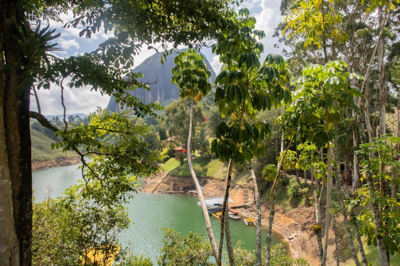 Ecolodge Bahia Del Penon Guatapé Zewnętrze zdjęcie